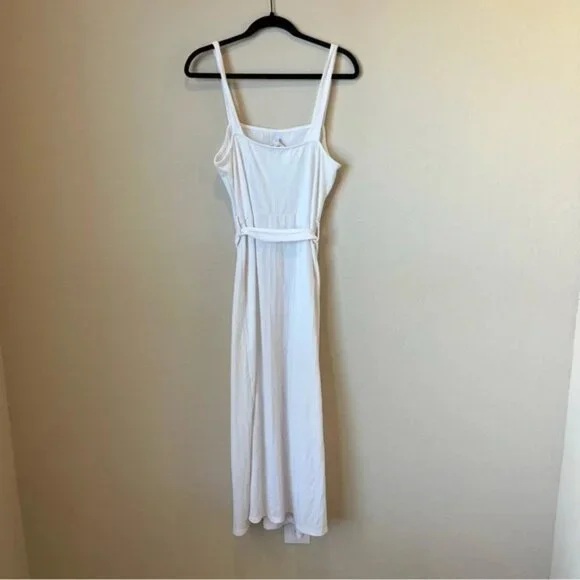 Topshop Ribbed Raffia Midi Dress - Picture 5 of 7